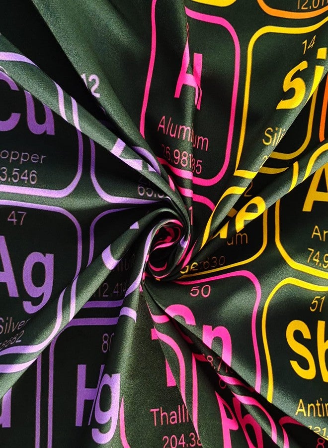 Uokiuki Blacklight Tapestry Periodic Table of Elements UV Reactive Chemistry Chart Educational Wall Hanging for Bedroom Classroom Living Room Dorm 40 X 28 Inch - Image 5